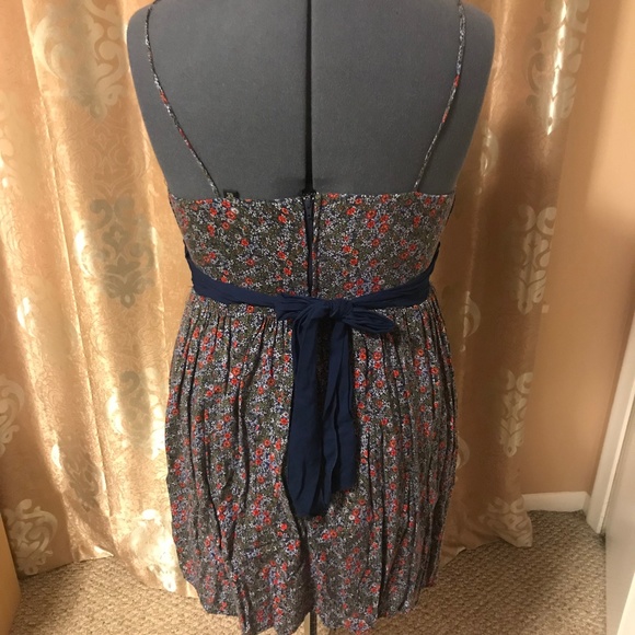 Floral Empire Waist Summer Dress - Picture 3 of 4